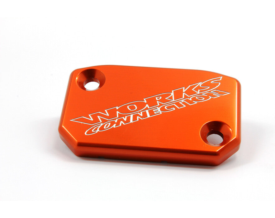 Works Connection Brake Cap Orange