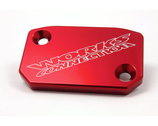 Works Connection Brake Cap Red