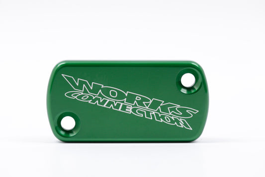 Works Connection Brake Cap Green