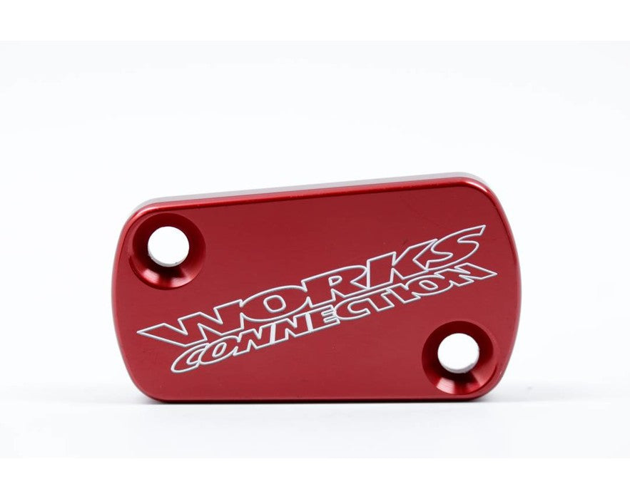 Works Connection Brake Cap Red