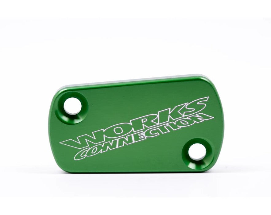 Works Connection Brake Cap Green