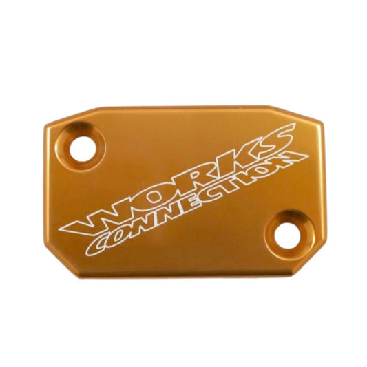 Works Connection Front Brake Cap - Gold