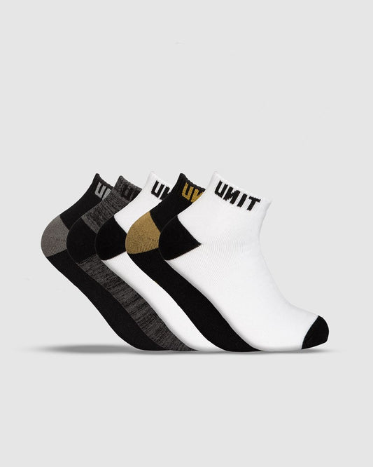 Unit Vital Bamboo Socks 5 Pack - Multi