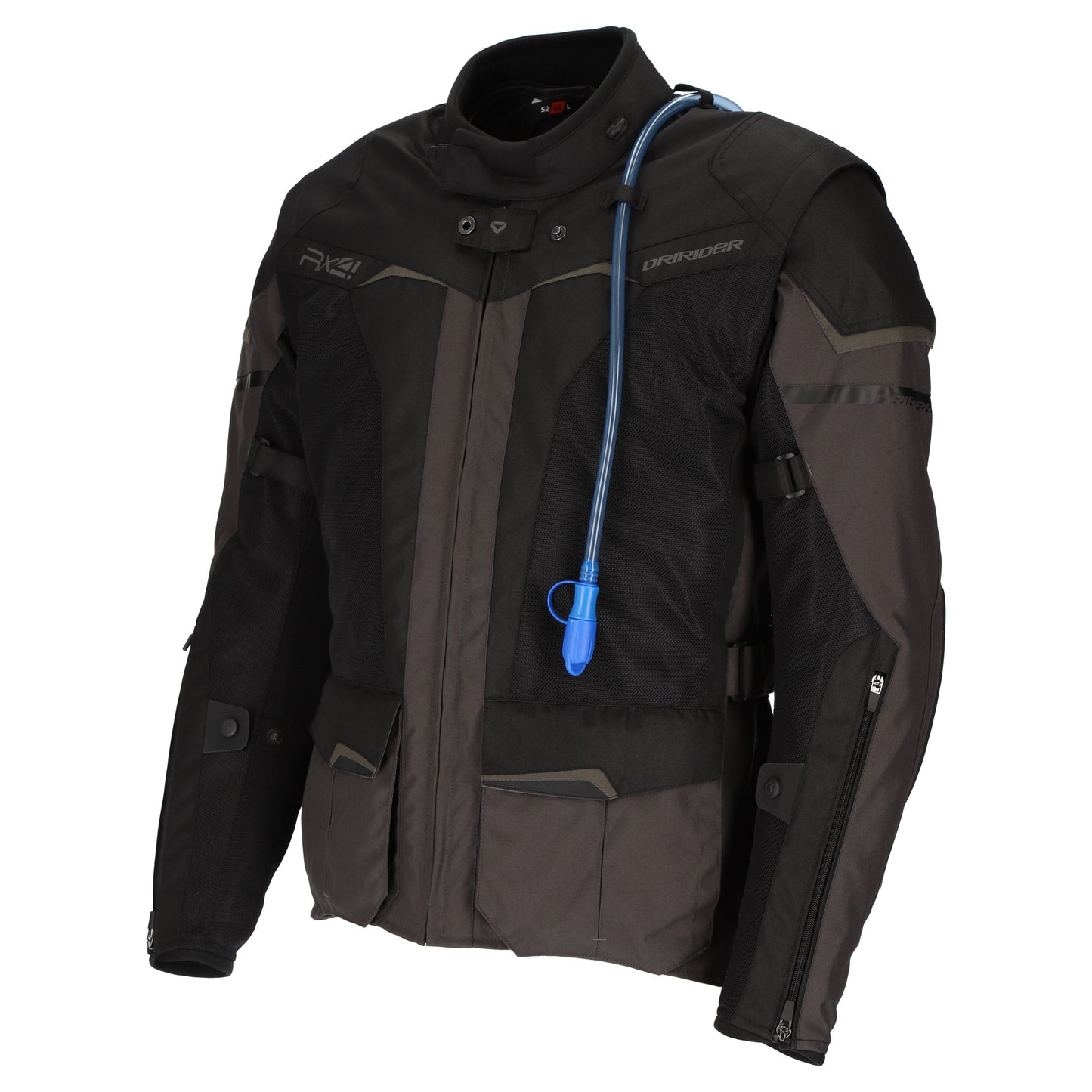 Dririder Rx4 Jacket - Black / Grey Stone