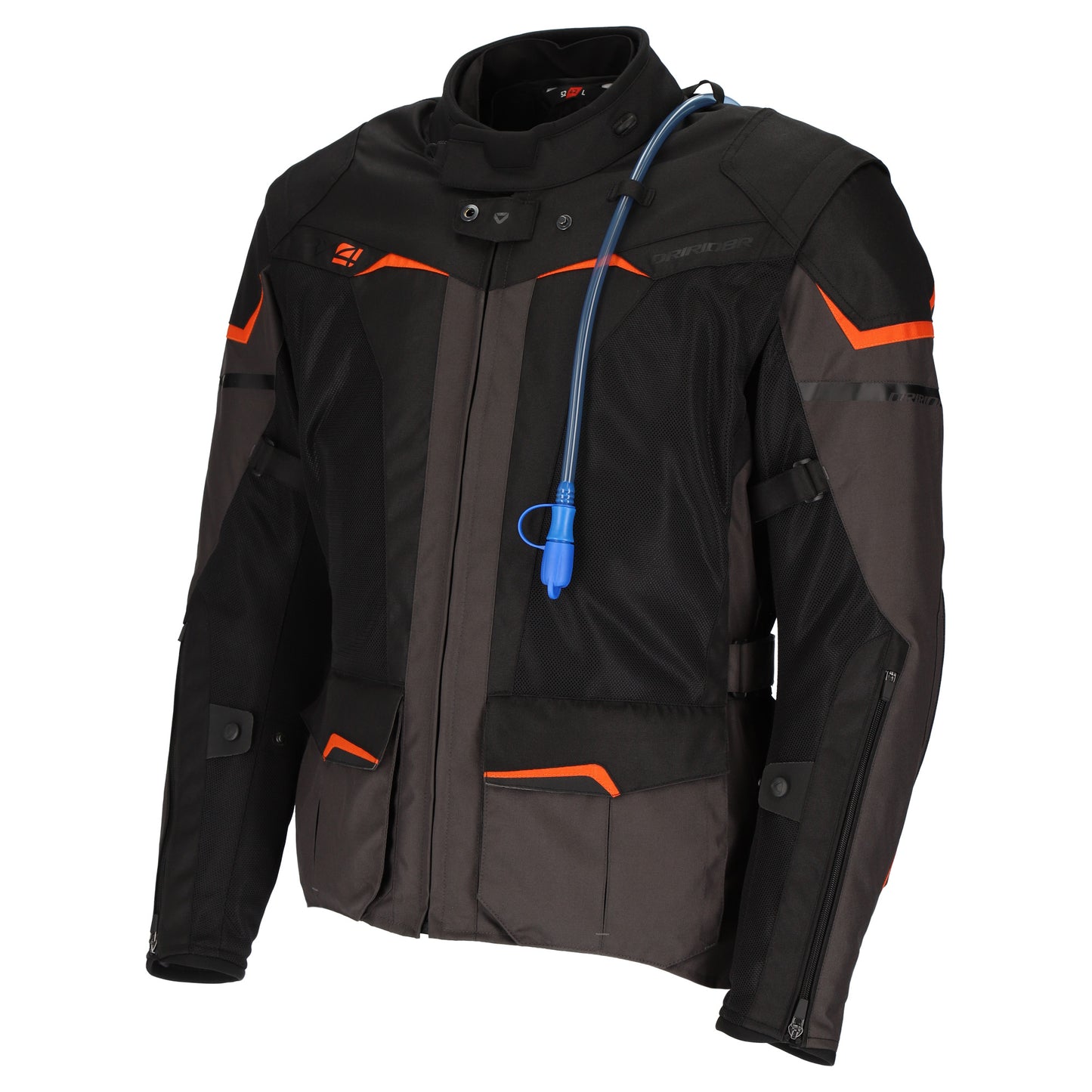 Dririder RX4 Jacket - Black / Grey / Orange