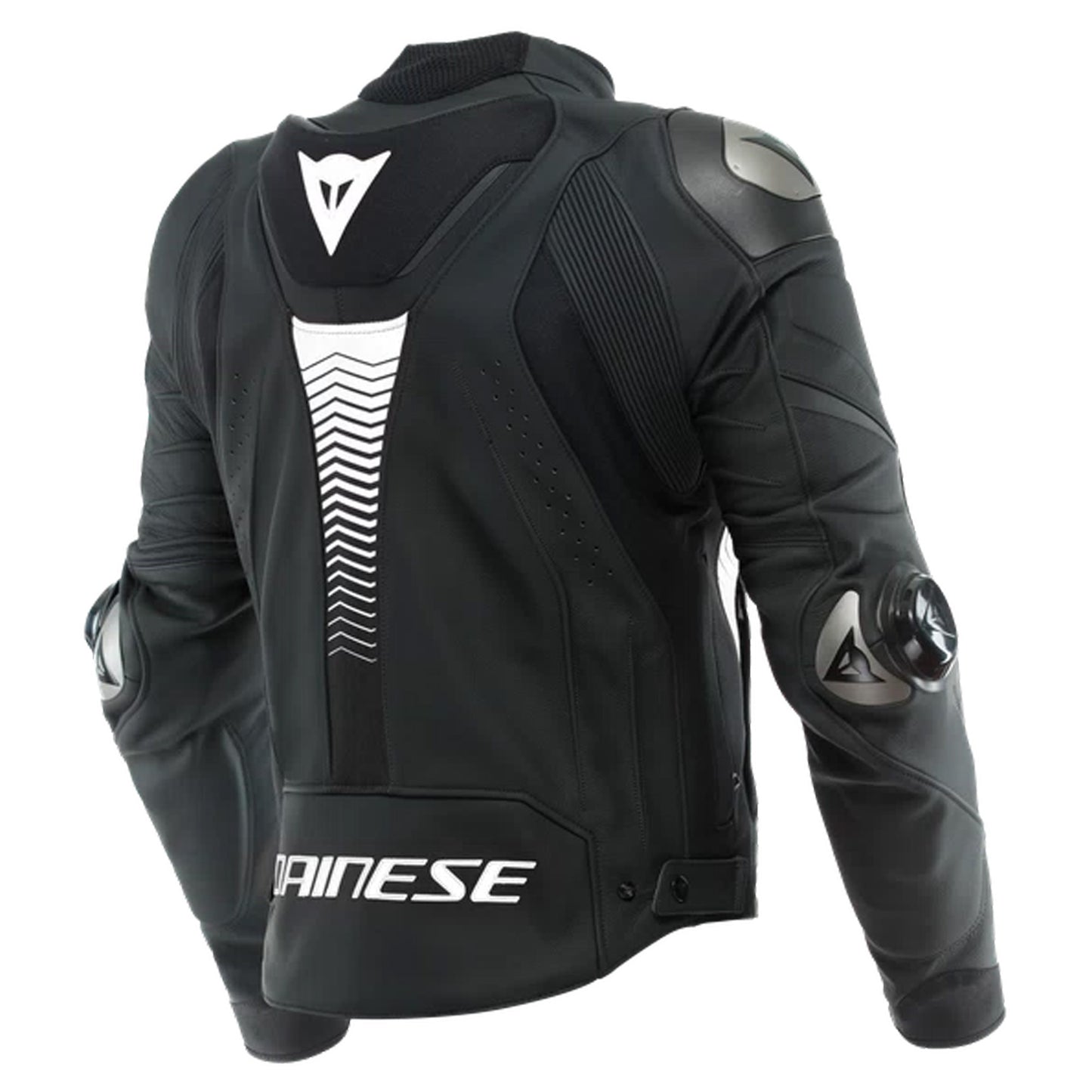 Dainese Super Speed 4 Leather Jacket - Black / White