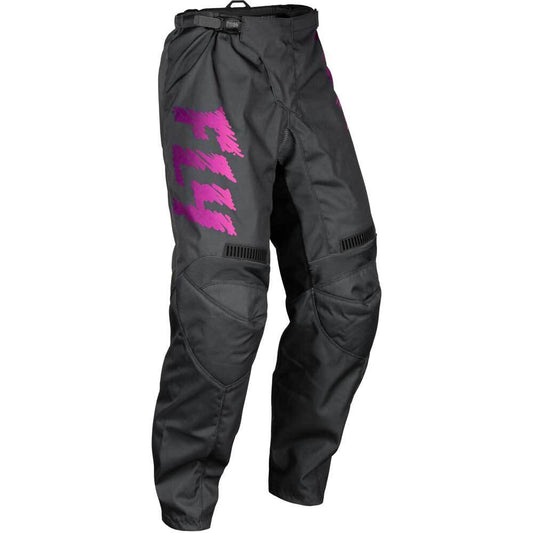 Fly MX24 F-16 Pants Grey Charcoal Pink
