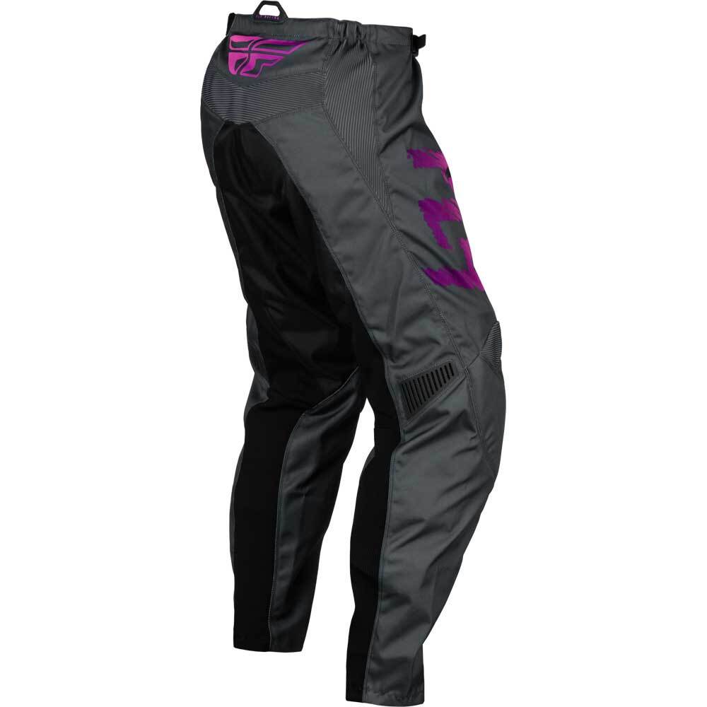 Fly MX24 F-16 Pants Grey Charcoal Pink