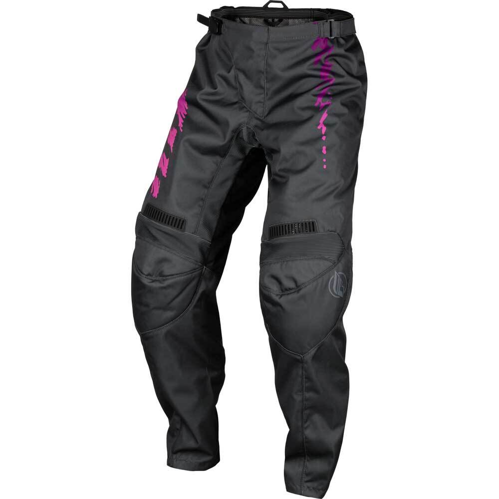 Fly MX24 F-16 Pants Grey Charcoal Pink
