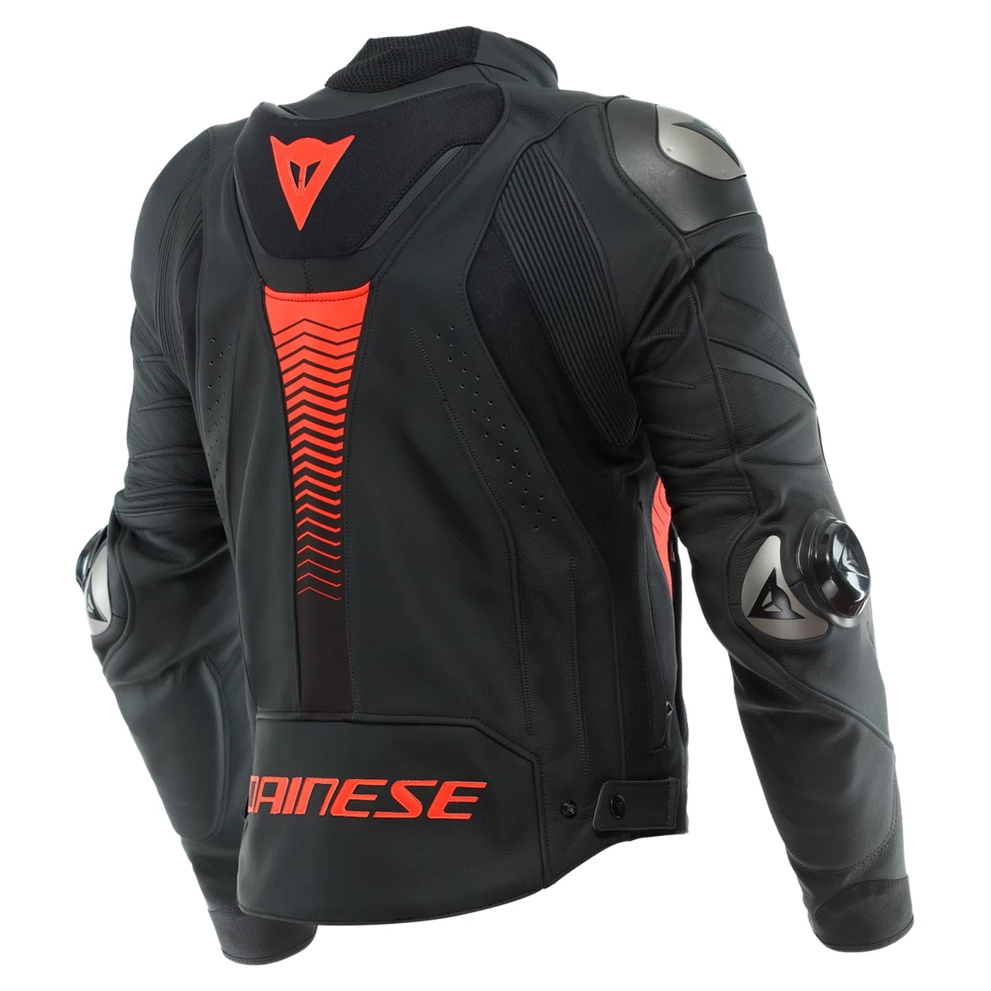 Dainese Super Speed 4 Leather Jacket - Black / Red