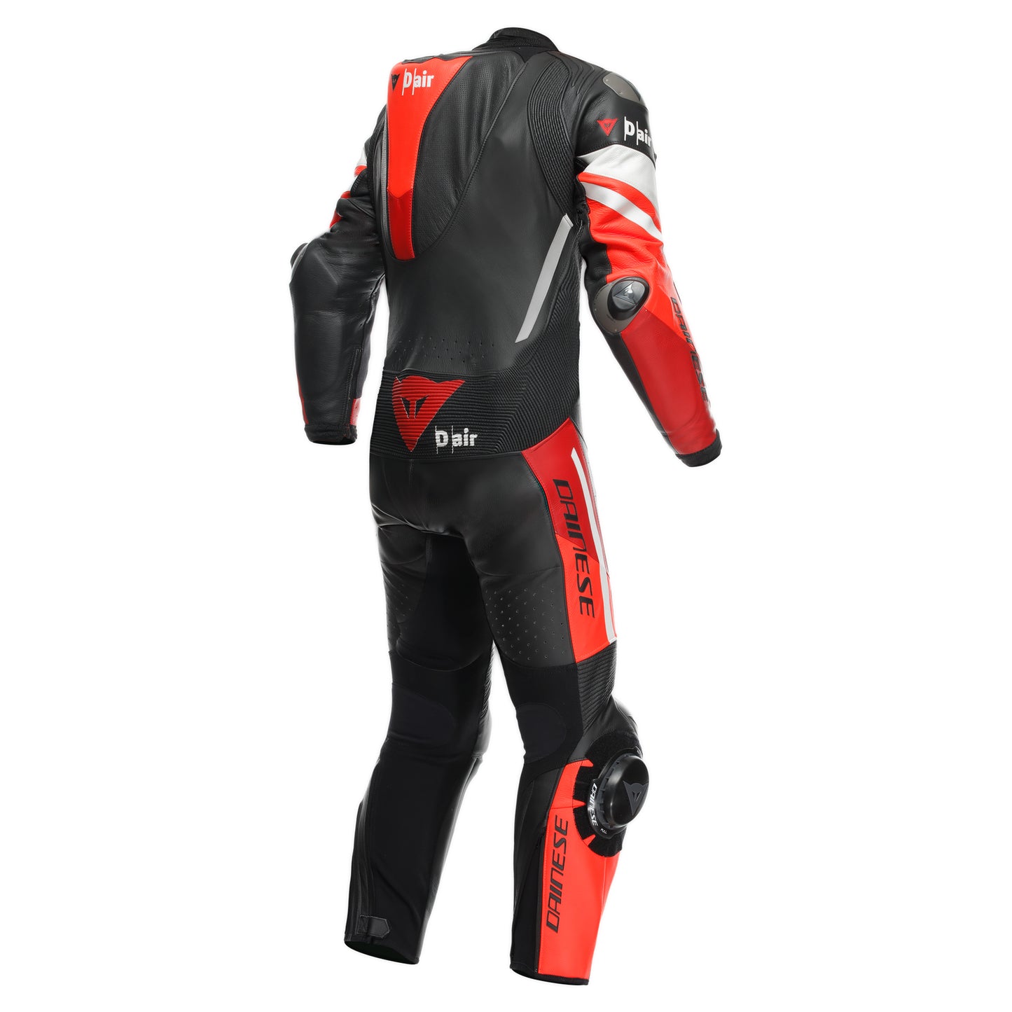 Dainese Misano 3 D-Air 1-Piece Perforated Airbag Suit - Black / Red
