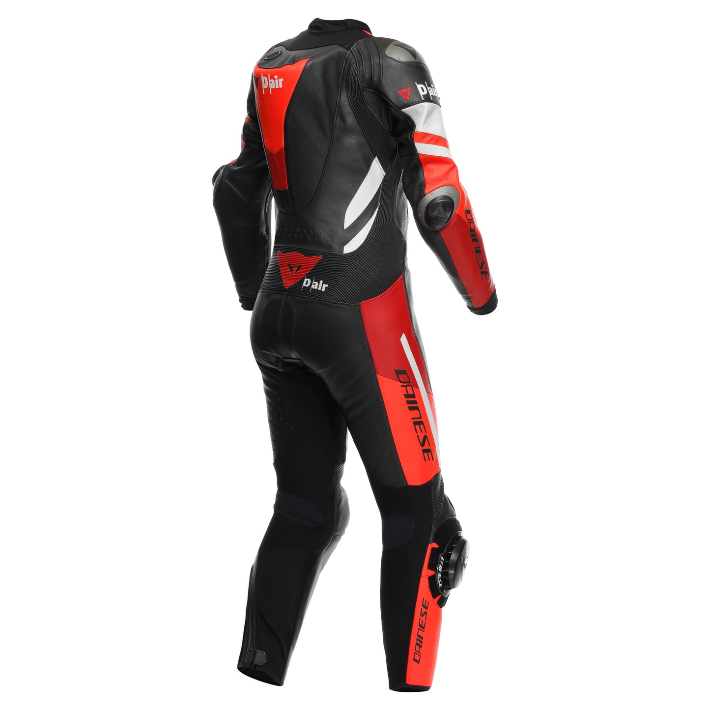 Dainese Misano 3 Women's D-Air 1-Piece Perforated Airbag Suit - Black / Red