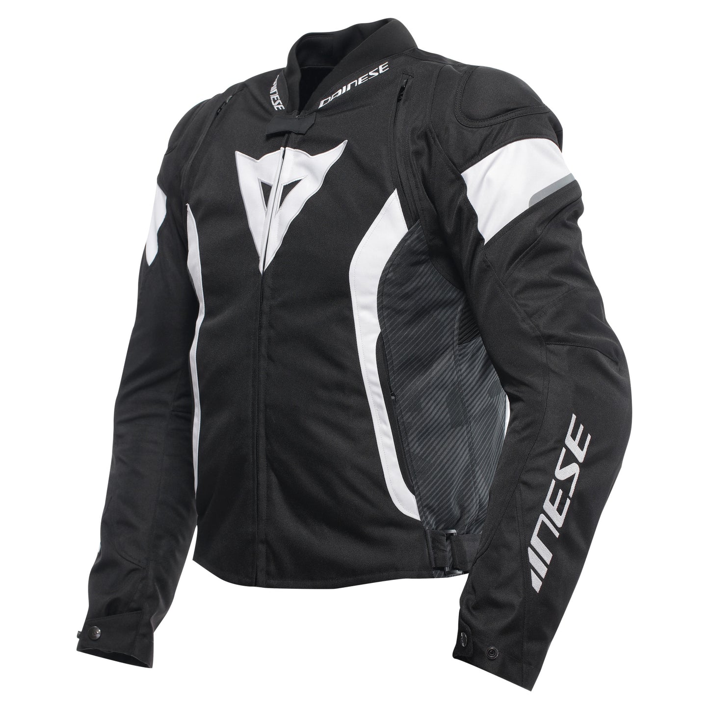 Dainese Avro 5 Leather Jacket - Black / White