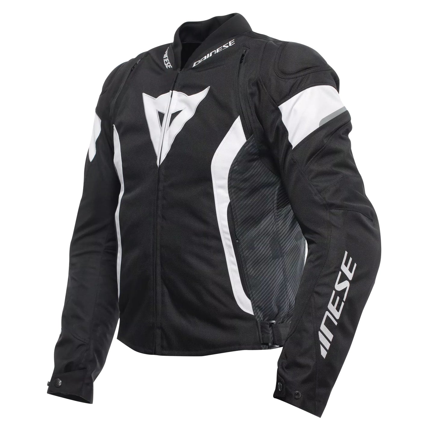 Dainese Avro 5 Textile Jacket - White / Black