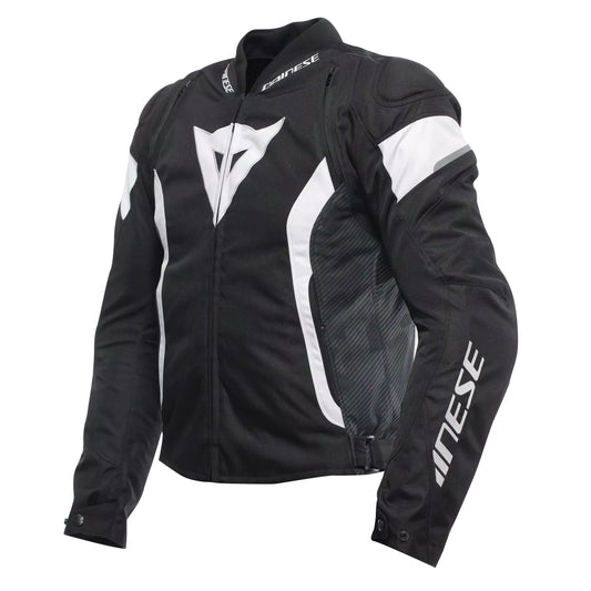 Dainese Avro 5 Textile Jacket - White / Black