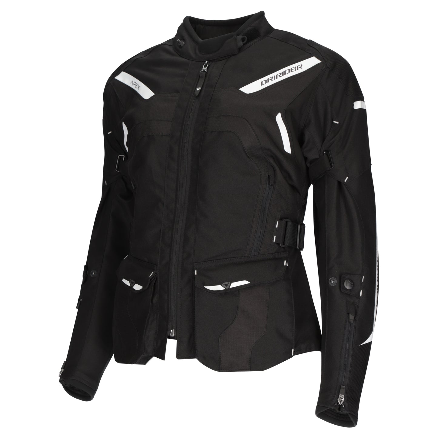 Dririder Apex 6 Women's Jacket - White / Black