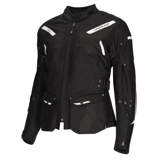 Dririder Apex 6 Women's Jacket - White / Black