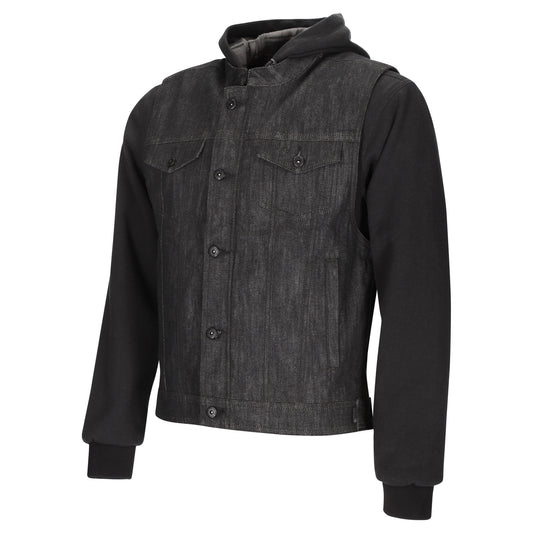 Argon Riot Kevlar Armoured Hoody & Vest Combo - Black