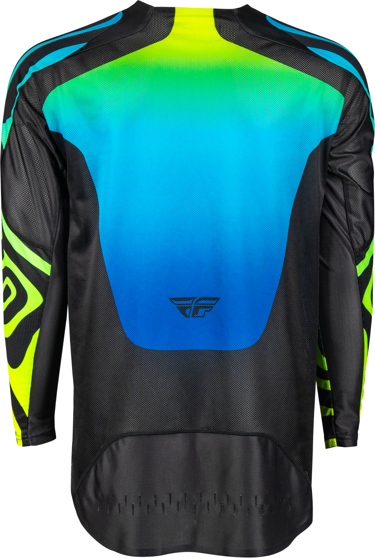 Fly MX25 Evo Zen Jersey - Black Blue Yellow