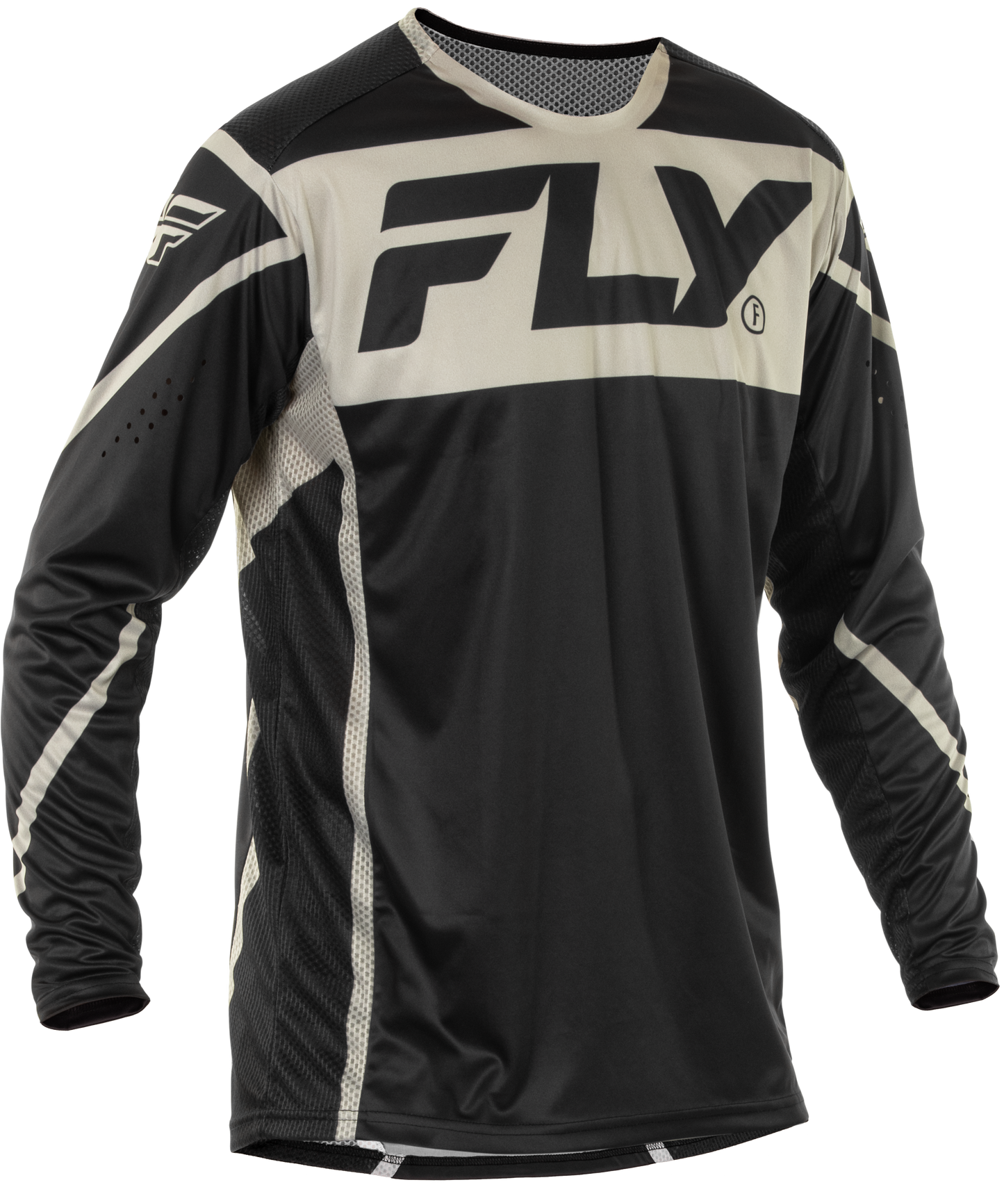 Fly MX25 Lite Jersey - Black / Grey