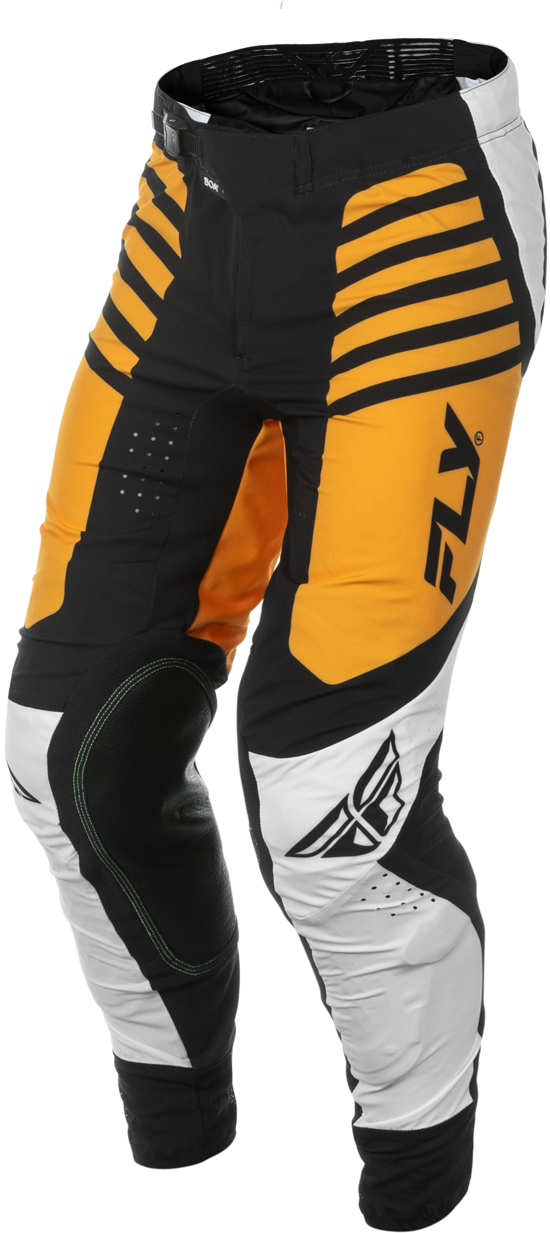 Fly MX25 Lite Pants White - Black Mustard