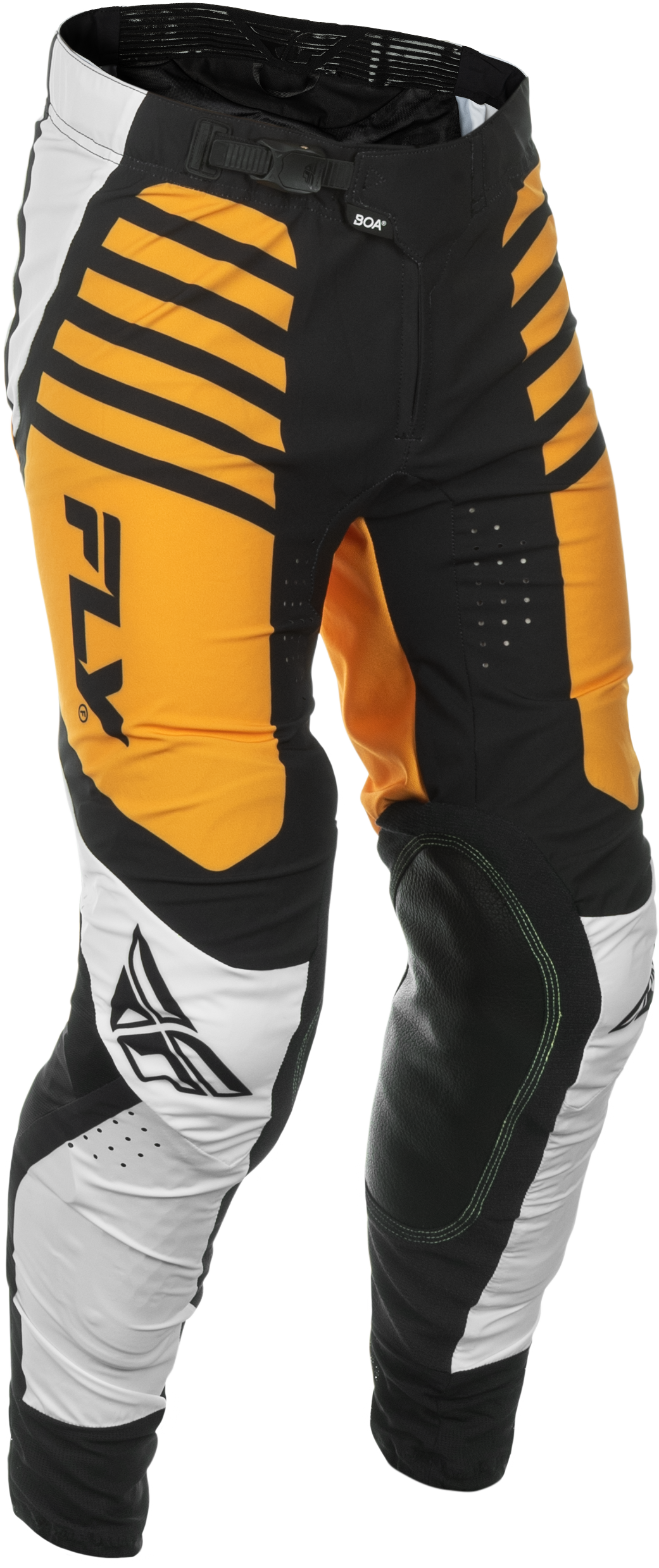 Fly MX25 Lite Pants White - Black Mustard