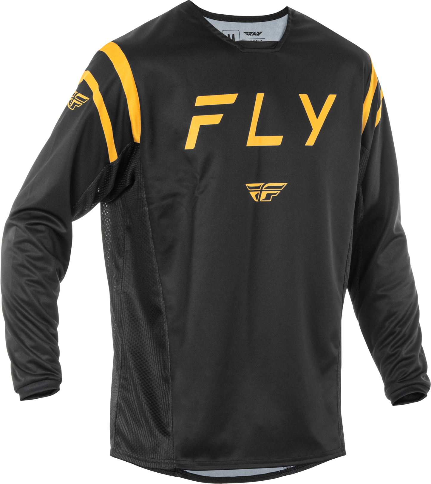 Fly MX25 Kinetic Center Jersey - Black Gold