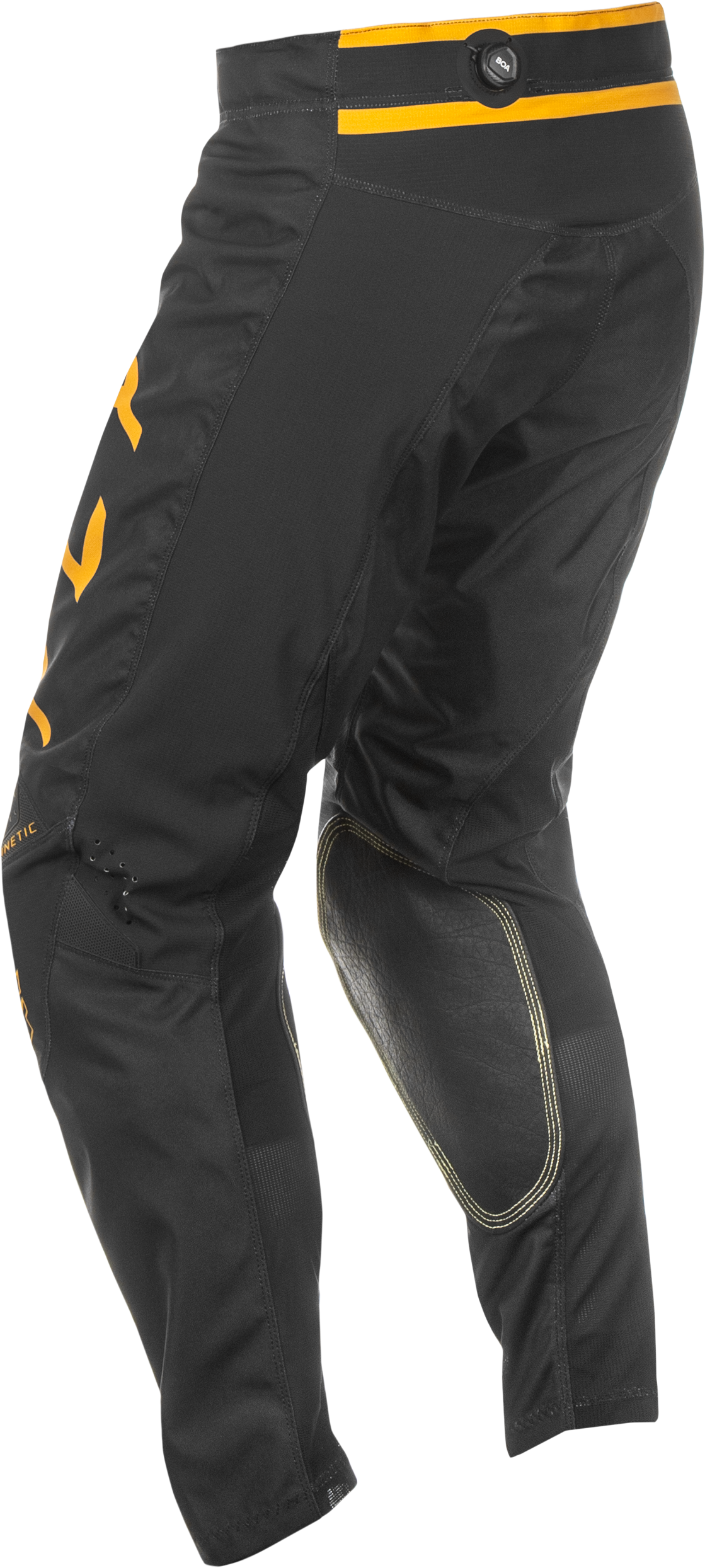 Fly MX25 Kinetic Center Pants - Black Gold