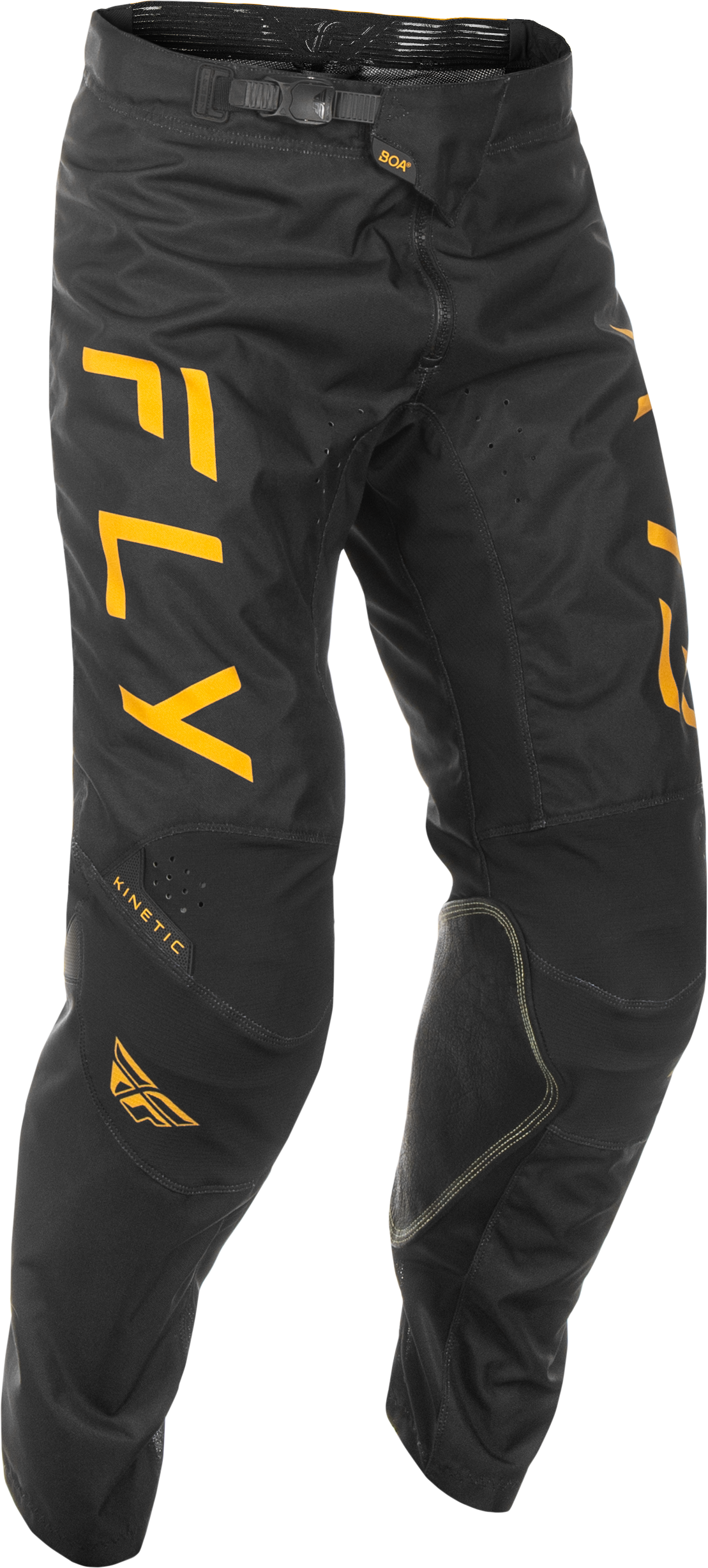 Fly MX25 Kinetic Center Pants - Black Gold