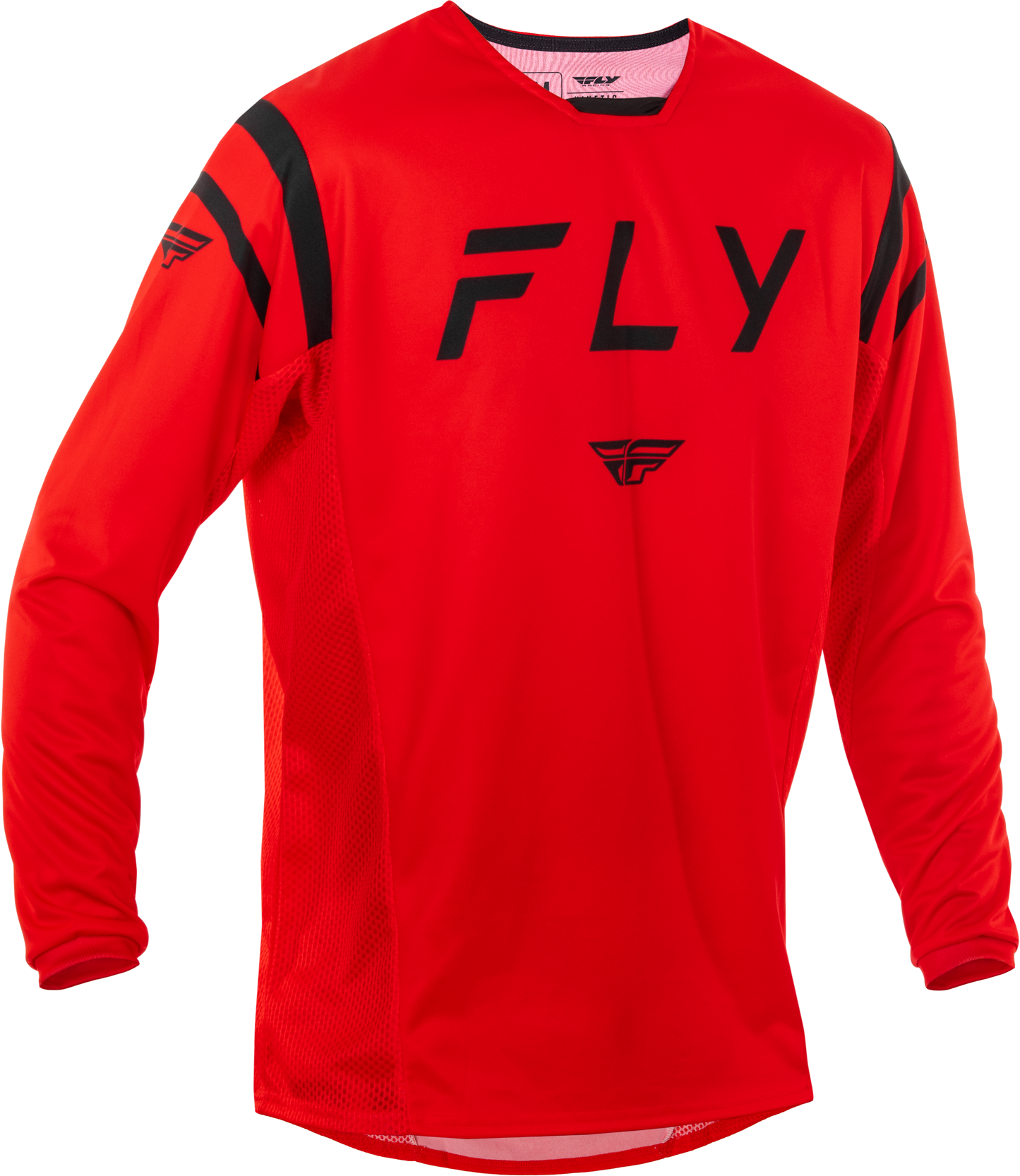 Fly MX25 Kinetic Center Jersey Red - Black