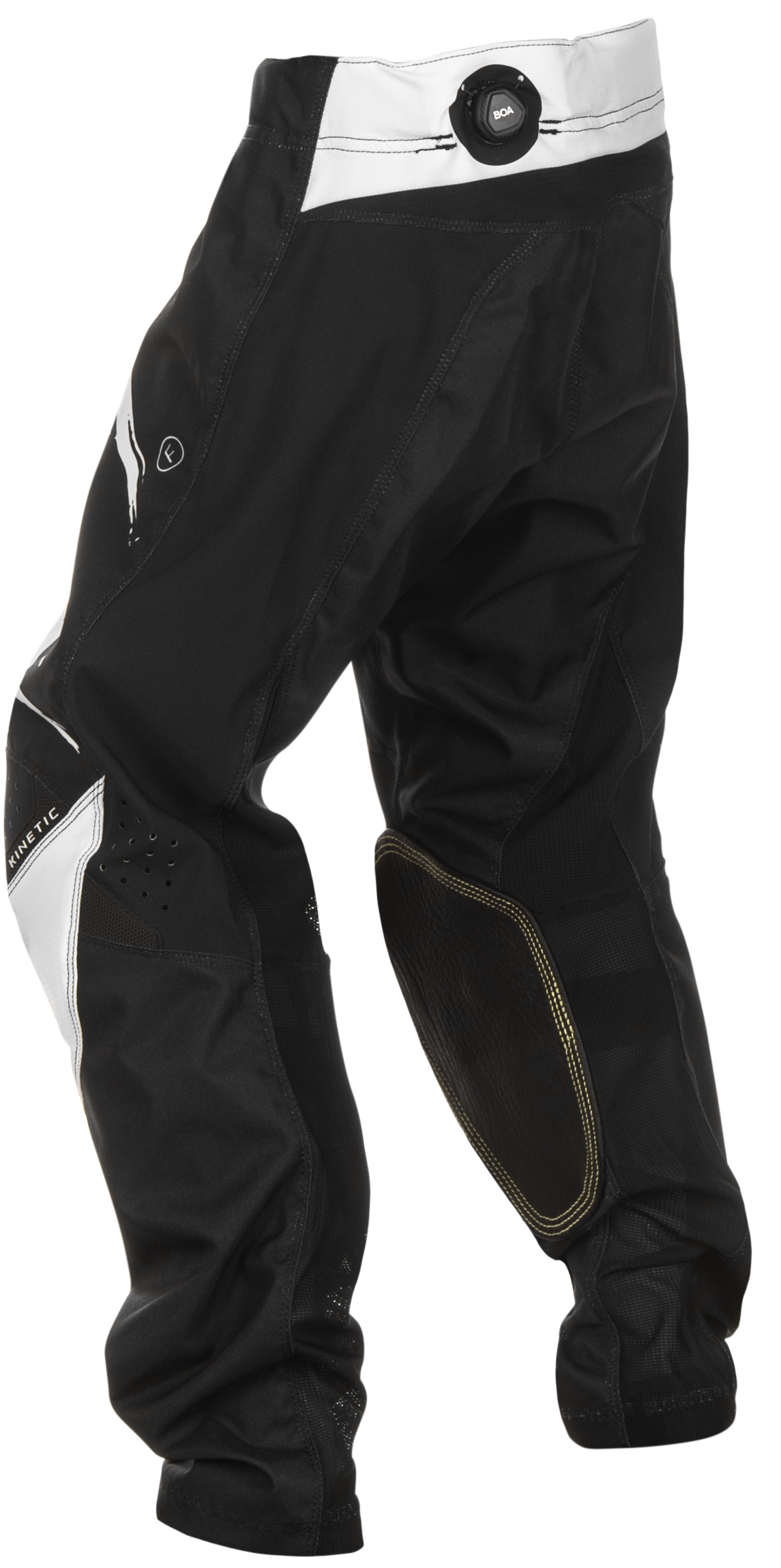 Fly MX25 Youth Kinetic Stoke Pants - Black / White