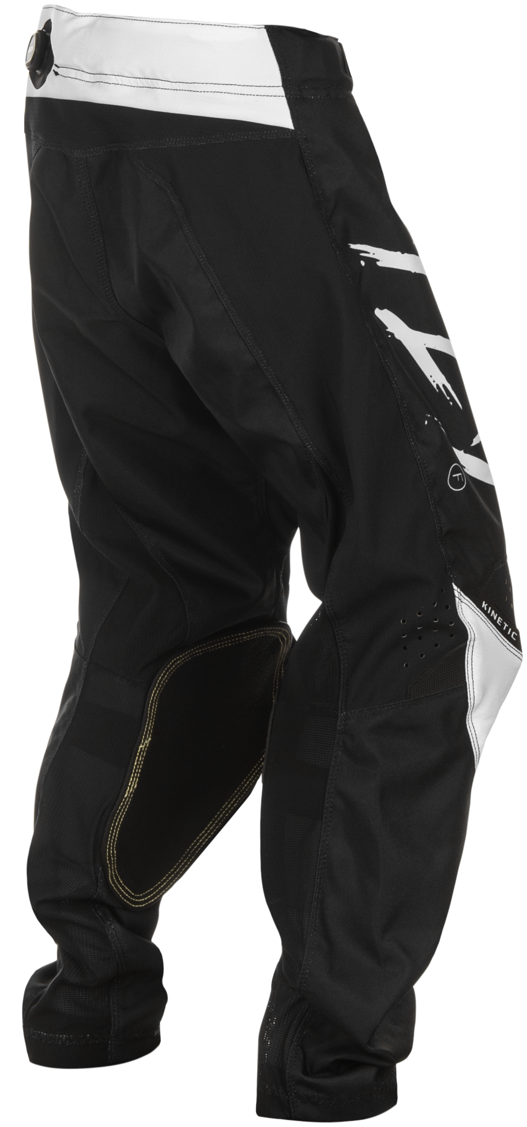 Fly MX25 Youth Kinetic Stoke Pants - Black / White