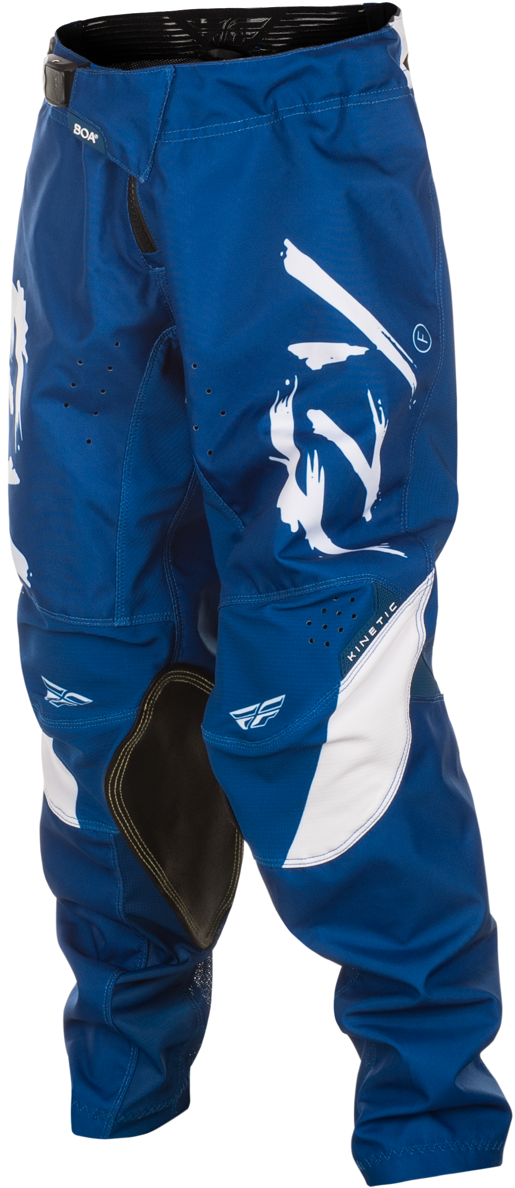 Fly MX25 Youth Kinetic Stoke Pants Navy White