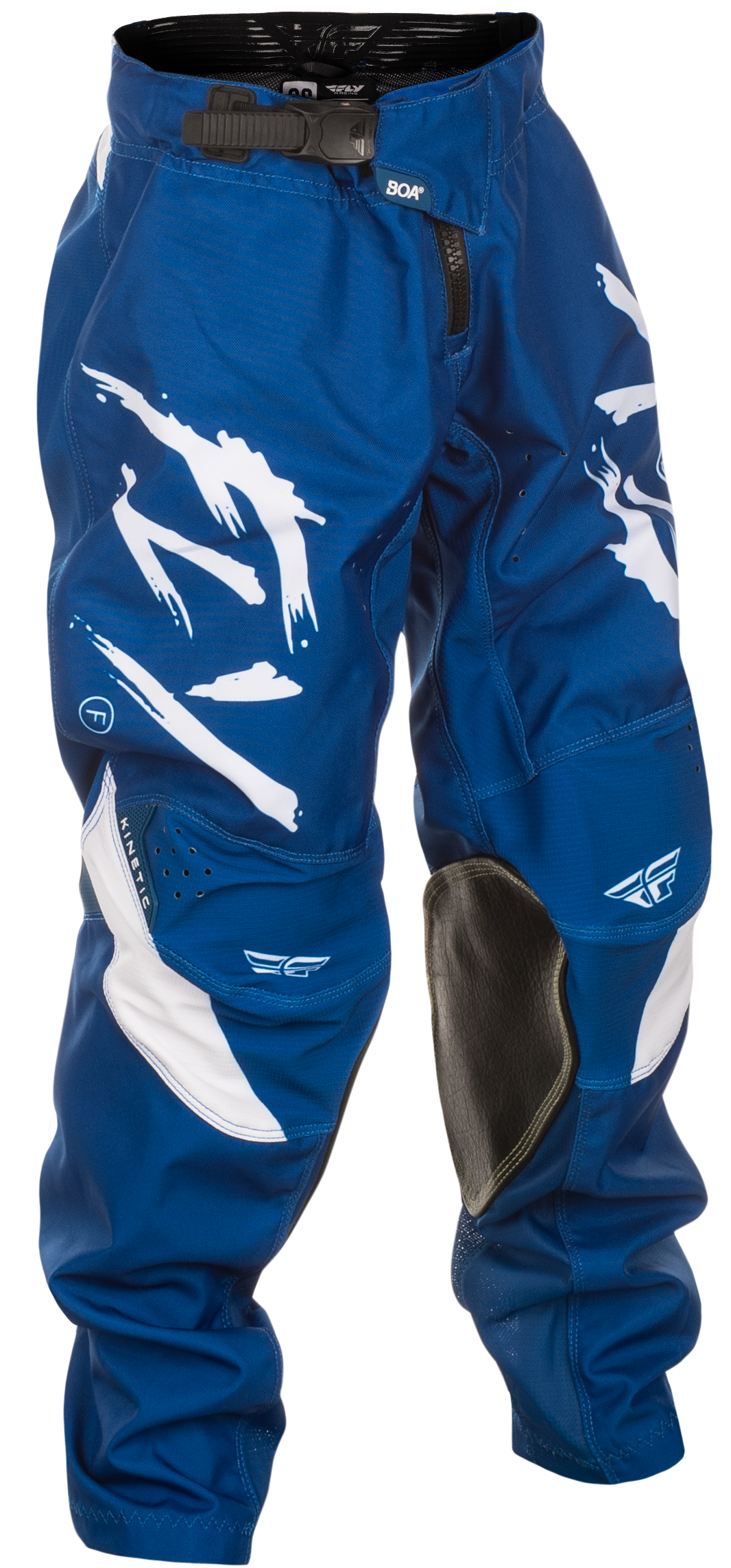 Fly MX25 Youth Kinetic Stoke Pants Navy White