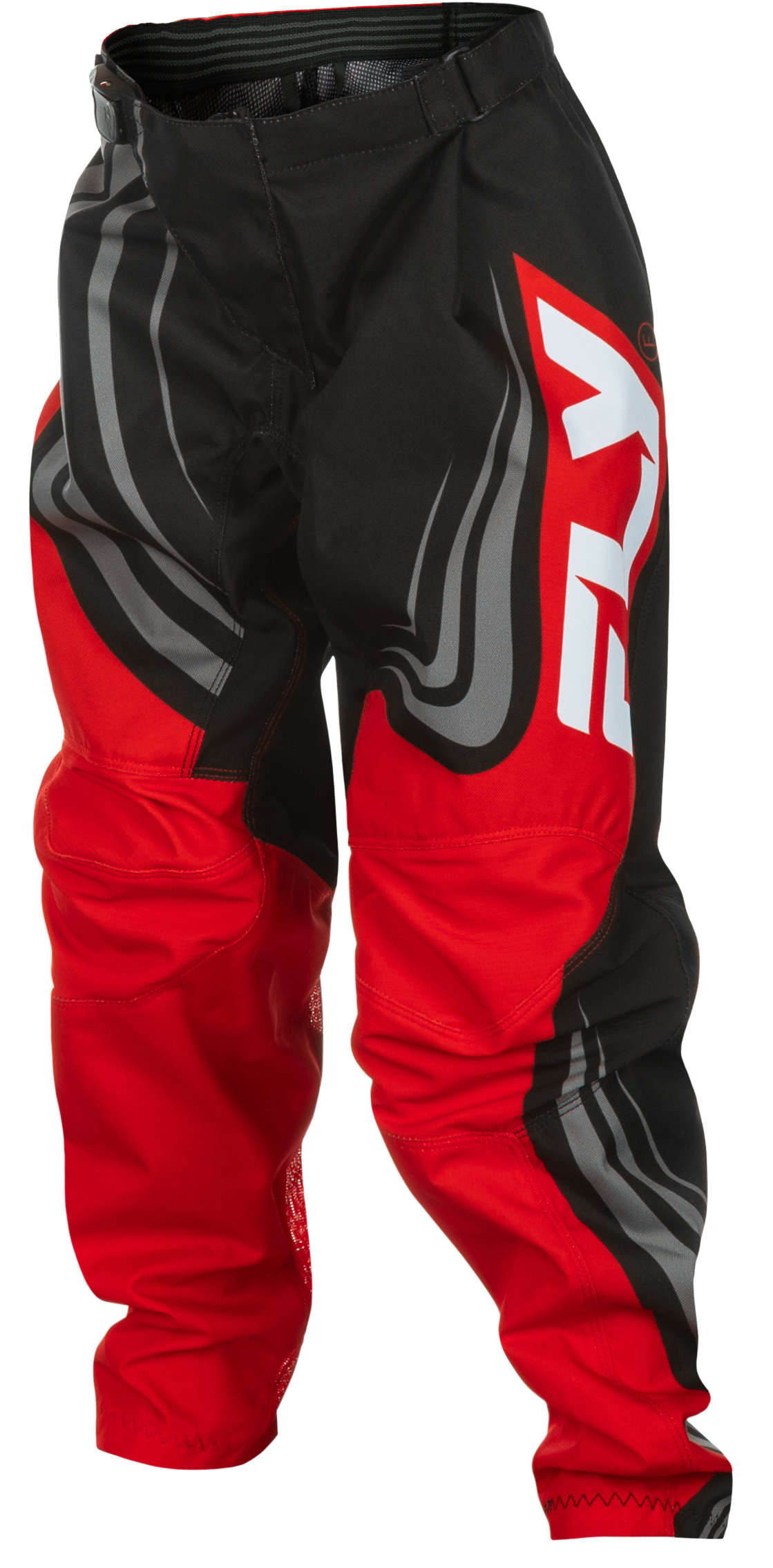Fly MX25 Youth F-16 Pants - Black Red White