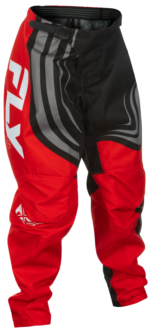 Fly MX25 Youth F-16 Pants - Black Red White