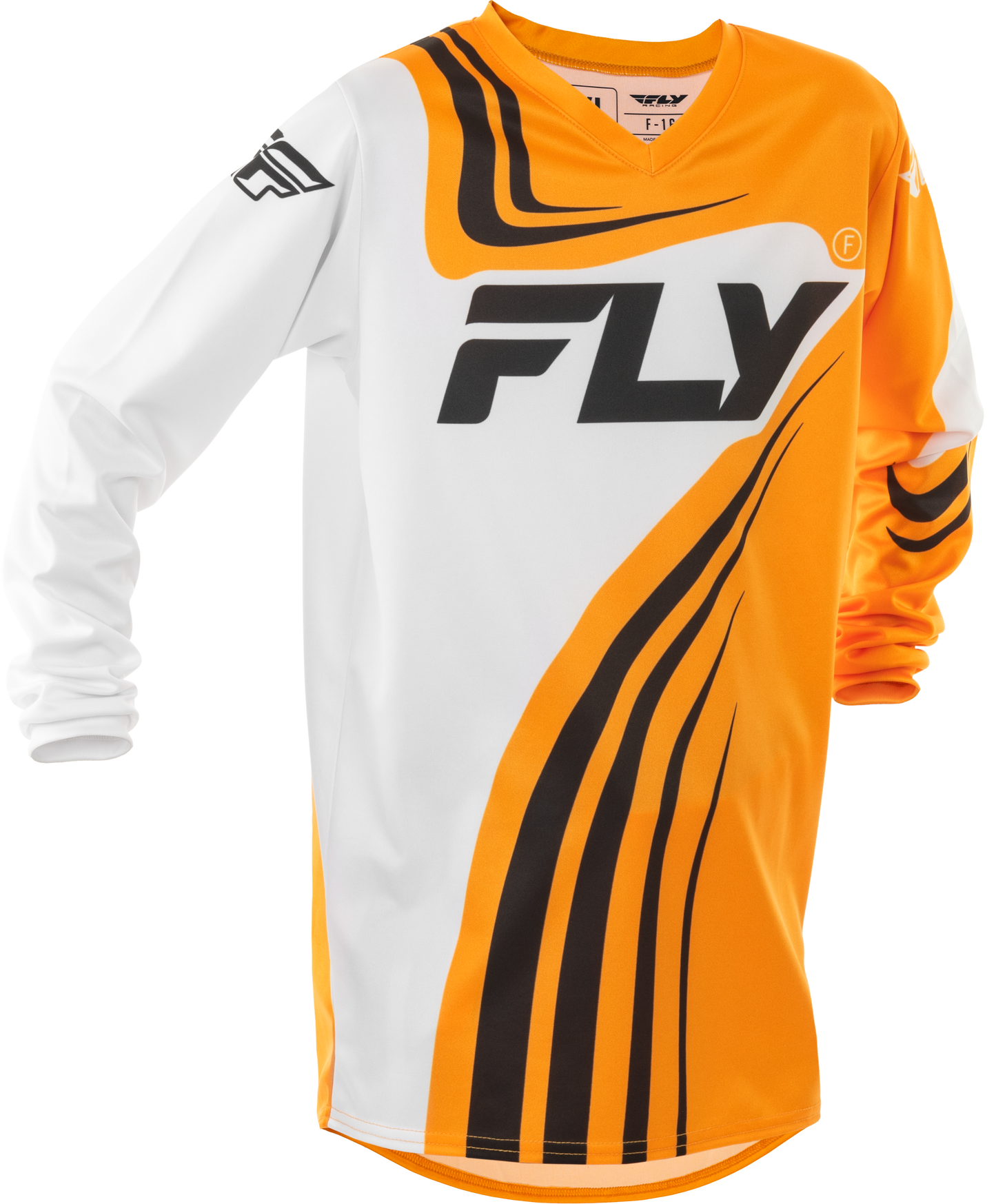 Fly MX25 Youth F-16 Jersey - Yellow / White / Black