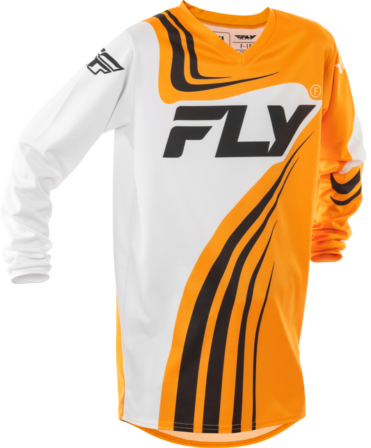 Fly MX25 Youth F-16 Jersey - Yellow / White / Black