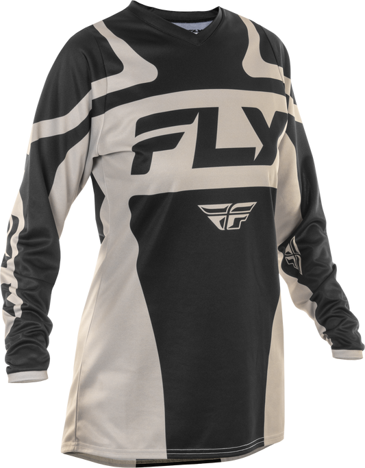 Fly MX25 Women's F-16 Jersey - Black / White