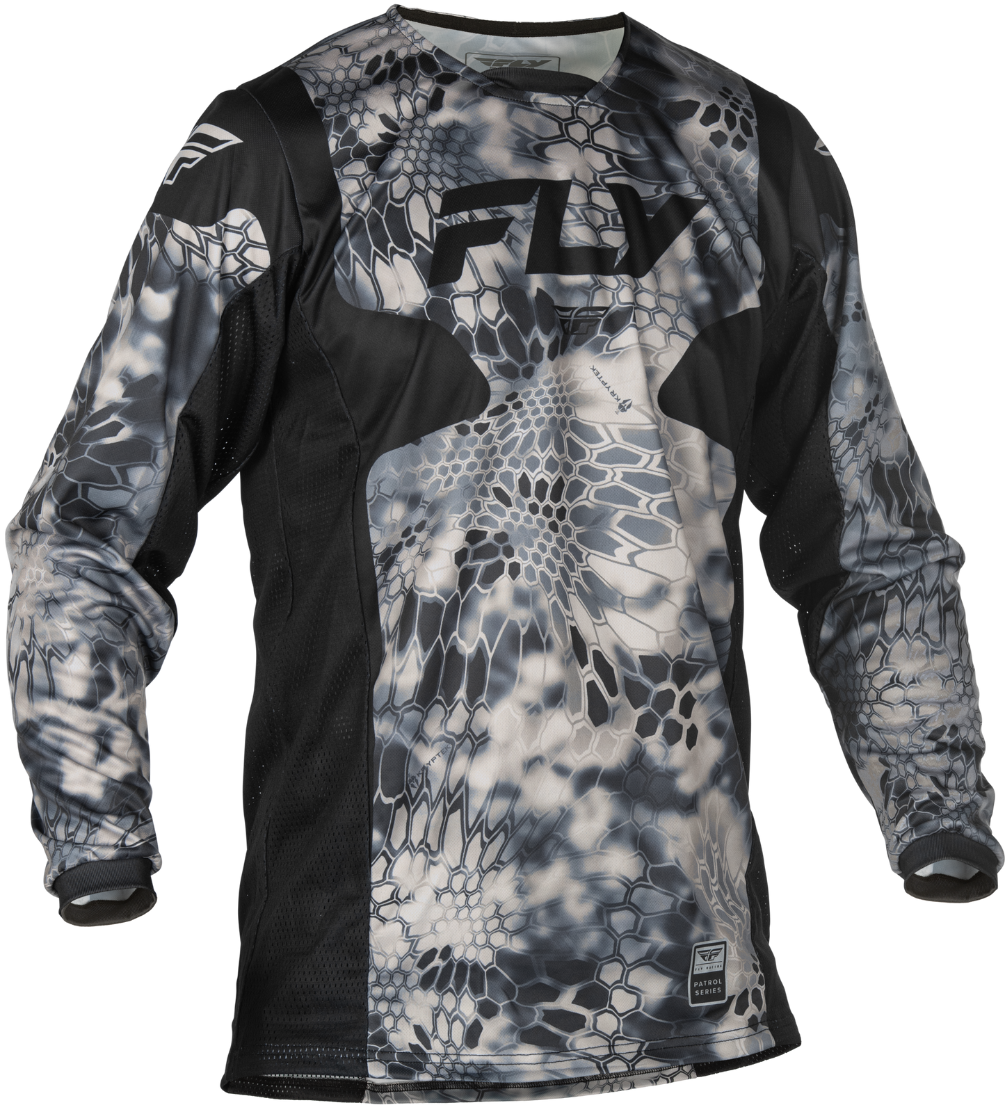 Fly Patrol Kryptek Jersey - Grey / Black