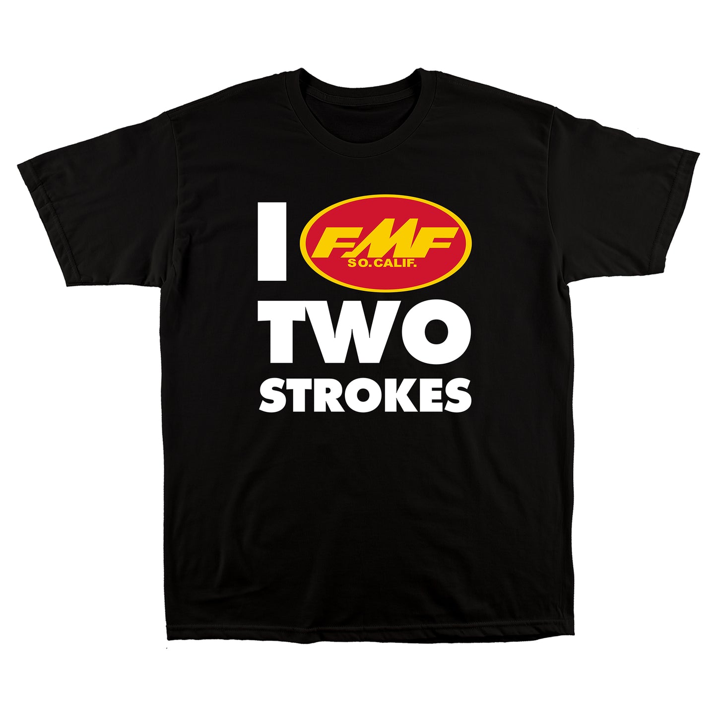 FMF 2 Strokes Tee - Black