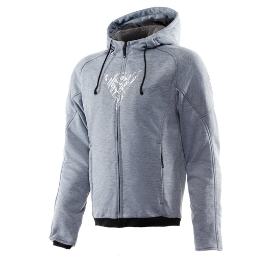 Dainese Bovisa Aramid Armoured Safety Hoodie - Grey / Black