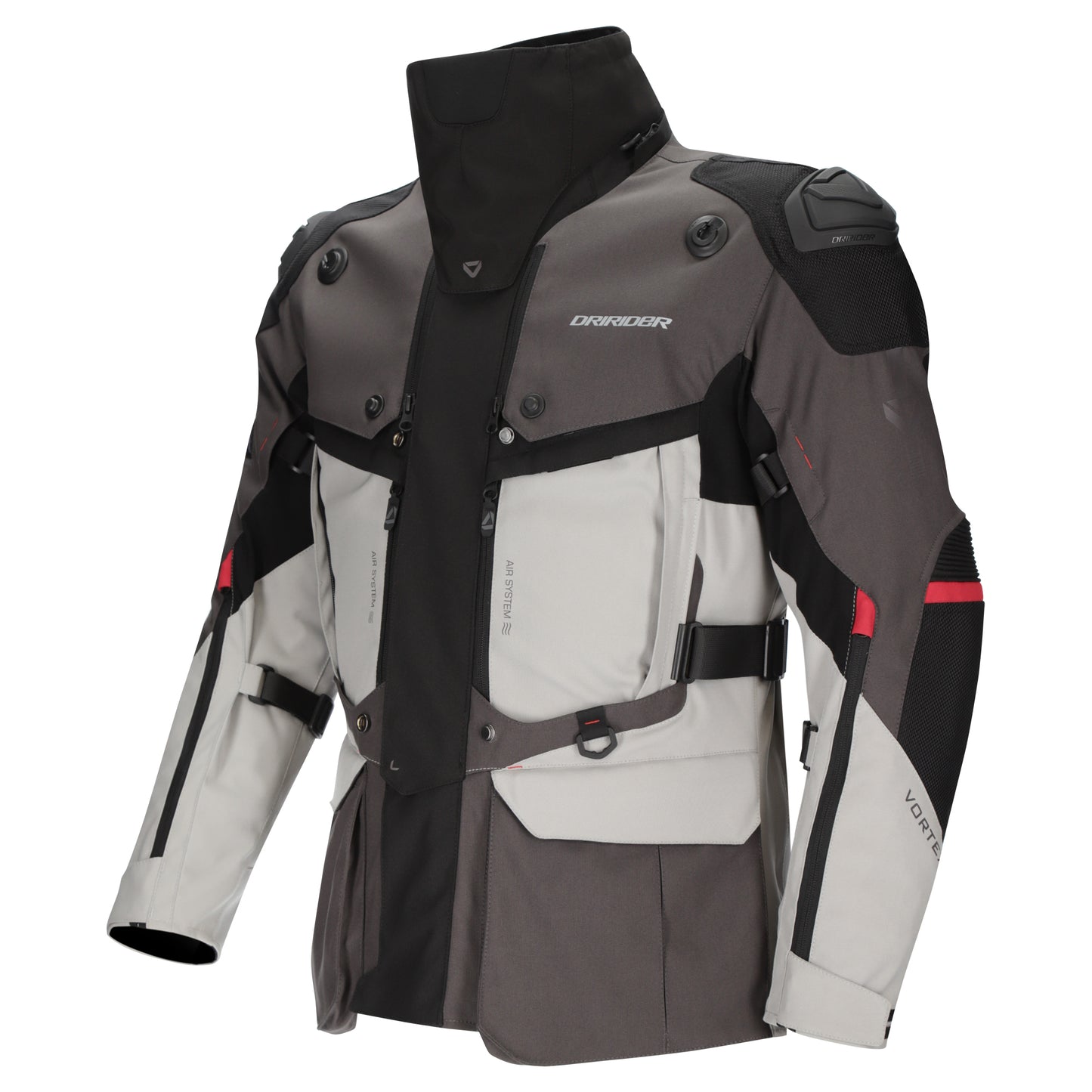 Dririder Vortex Adventure III Jacket - Grey / Black