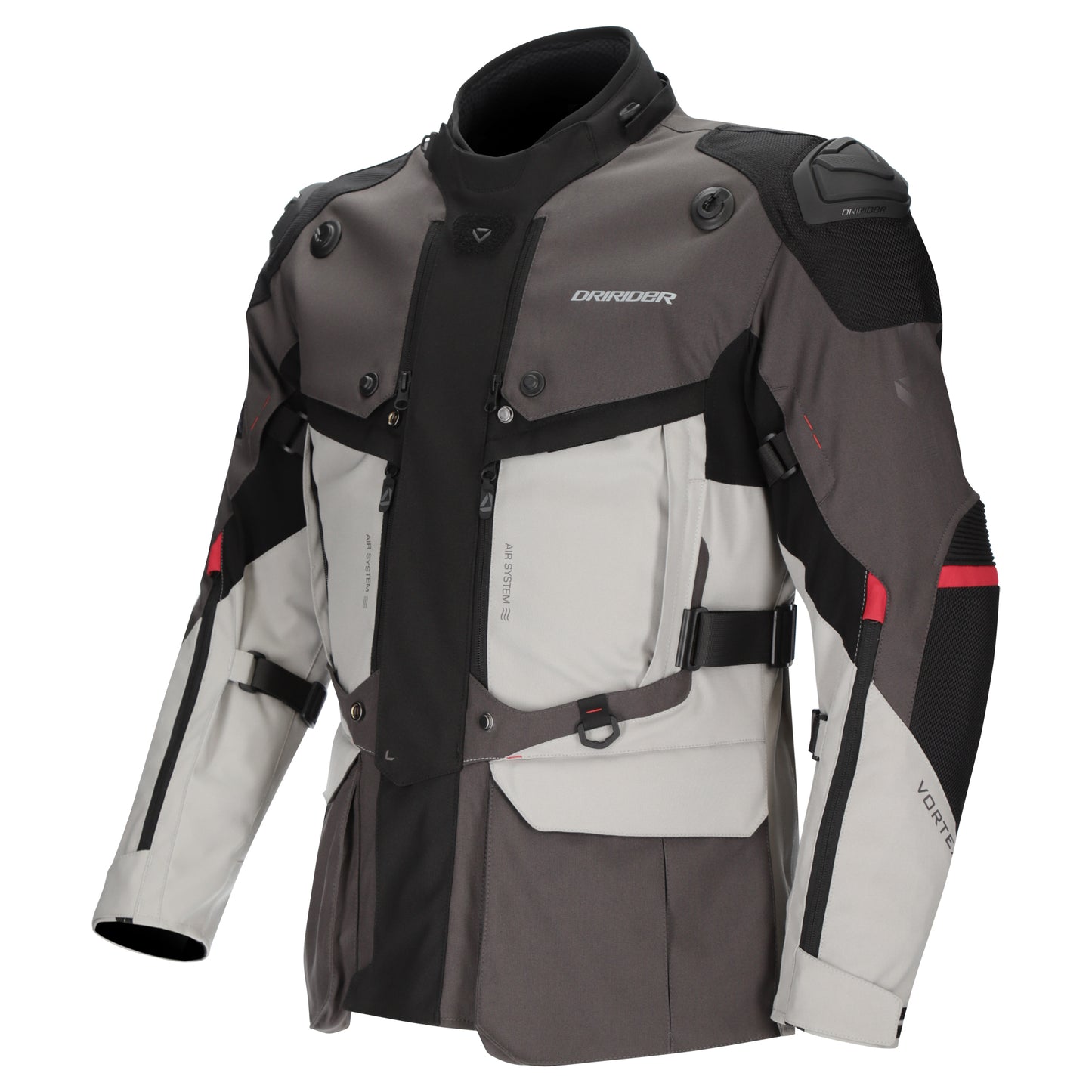 Dririder Vortex Adventure III Jacket - Grey / Black