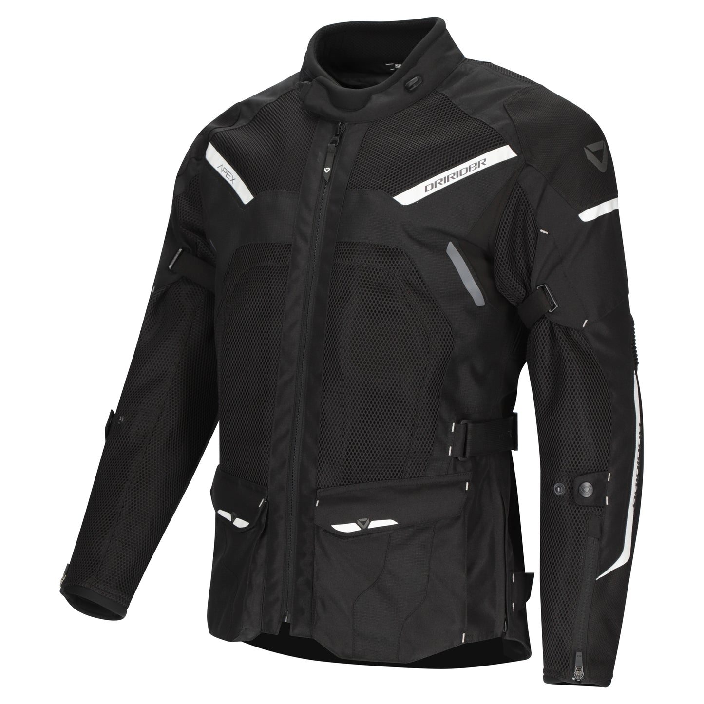 Dririder Apex 6 Airflow Jacket - Black / White