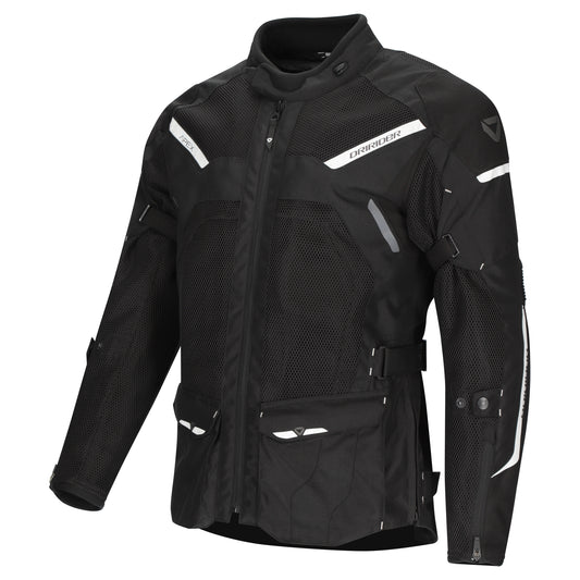 Dririder Apex 6 Airflow Jacket - Black / White