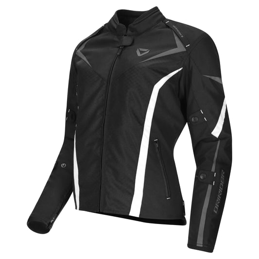 Dririder Origin 2 Ladies Jacket - Black / White