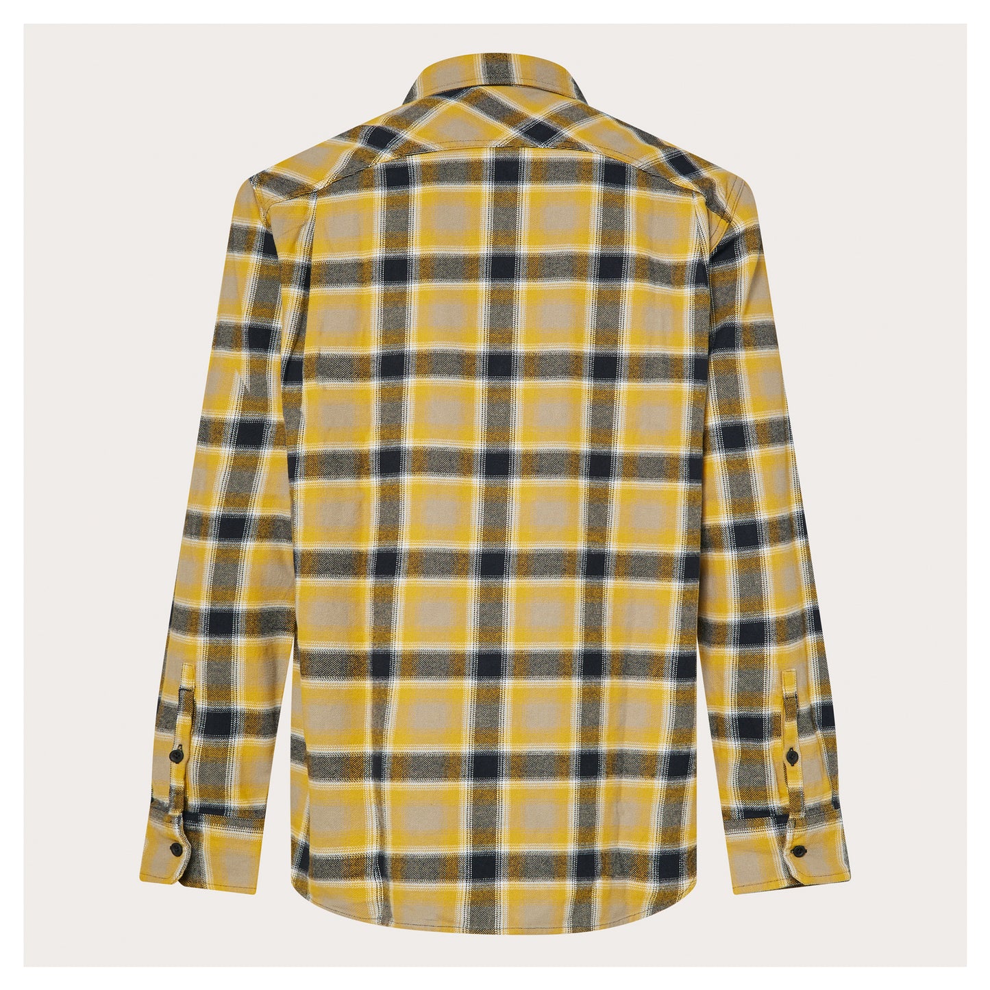Oakley 90's Plaid Long Sleeve Shirt - Yellow