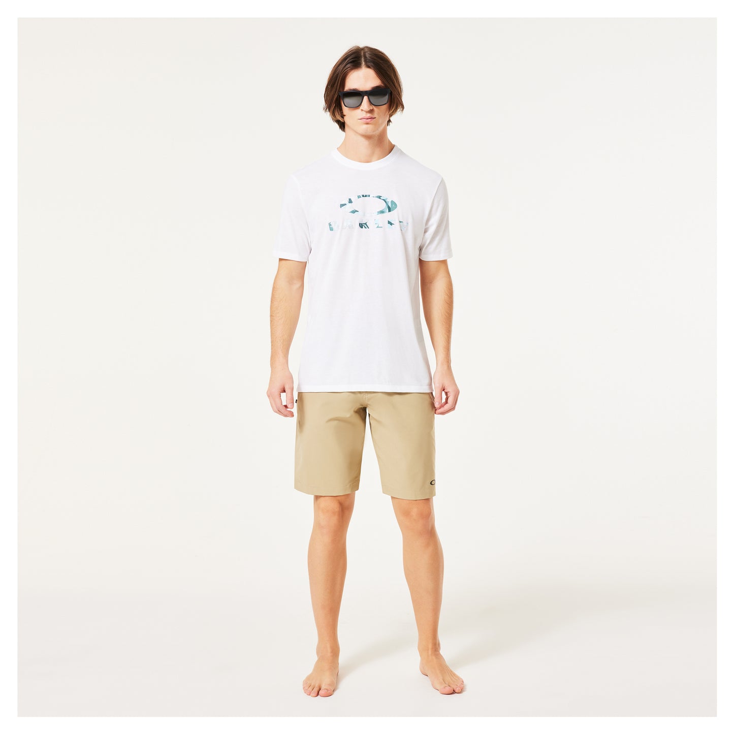 Oakley Bark Sun Tee - White