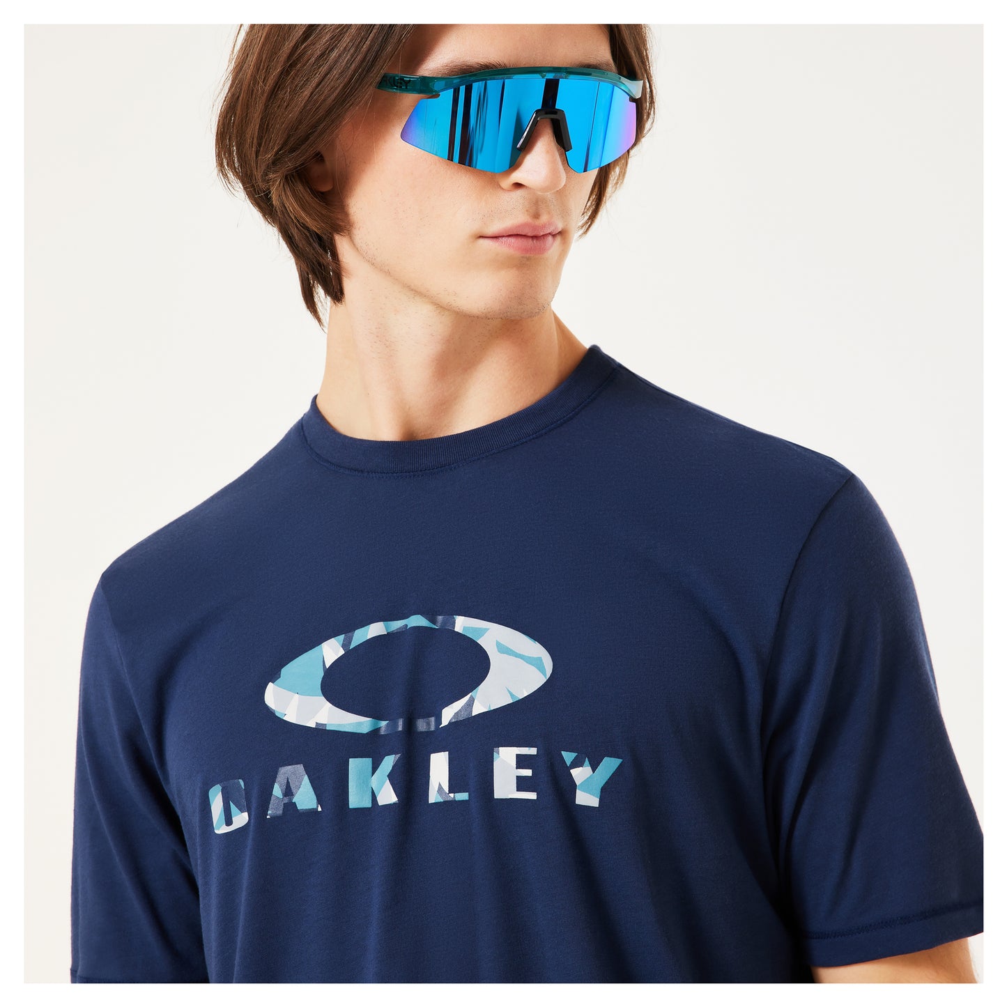 Oakley Bark Sun Tee - Blue